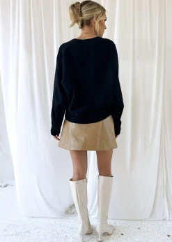Women Gingham & Heels Sweaters><noscript><img width=