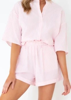 Women Gingham & Heels Shorts><noscript><img width=