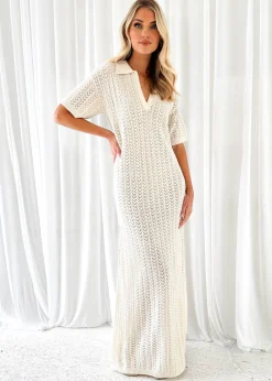 Women Gingham & Heels Maxi>Molliana Knit Maxi Dress