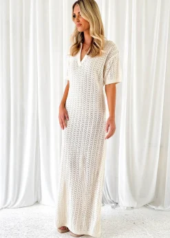 Women Gingham & Heels Knit Dresses><noscript><img width=