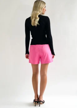 Women Gingham & Heels Basic Tops><noscript><img width=