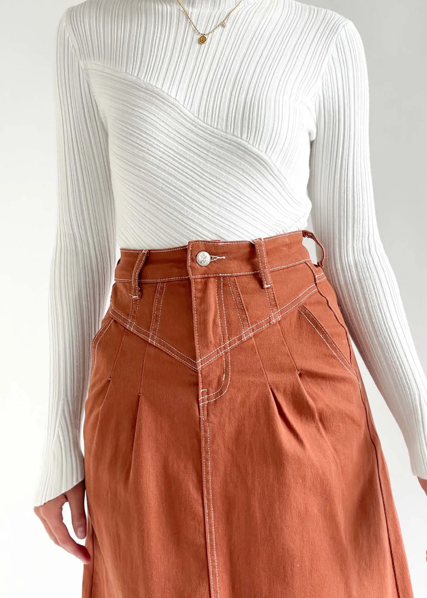 Women Gingham & Heels Knit Tops>Monrowe Knit Top