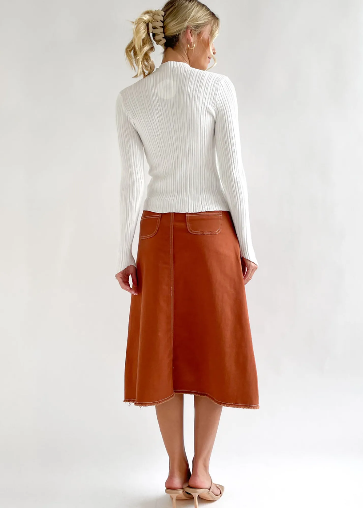Women Gingham & Heels Knit Tops>Monrowe Knit Top