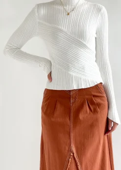 Women Gingham & Heels Basic Tops><noscript><img width=