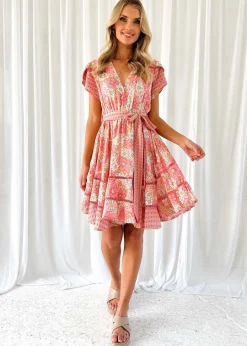 Women Gingham & Heels Short>Montana Dress