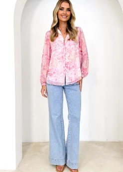 Women Gingham & Heels Blouses><noscript><img width=