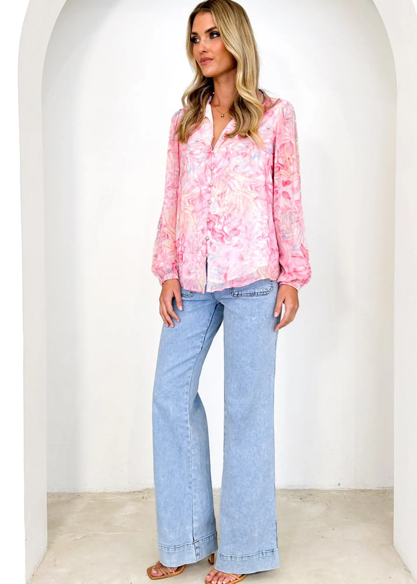 Women Gingham & Heels Blouses>Montanna Blouse