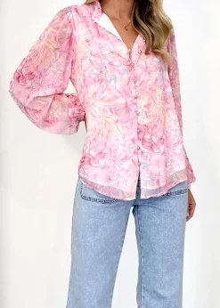 Women Gingham & Heels Blouses><noscript><img width=