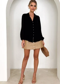 Women Gingham & Heels Blouses><noscript><img width=