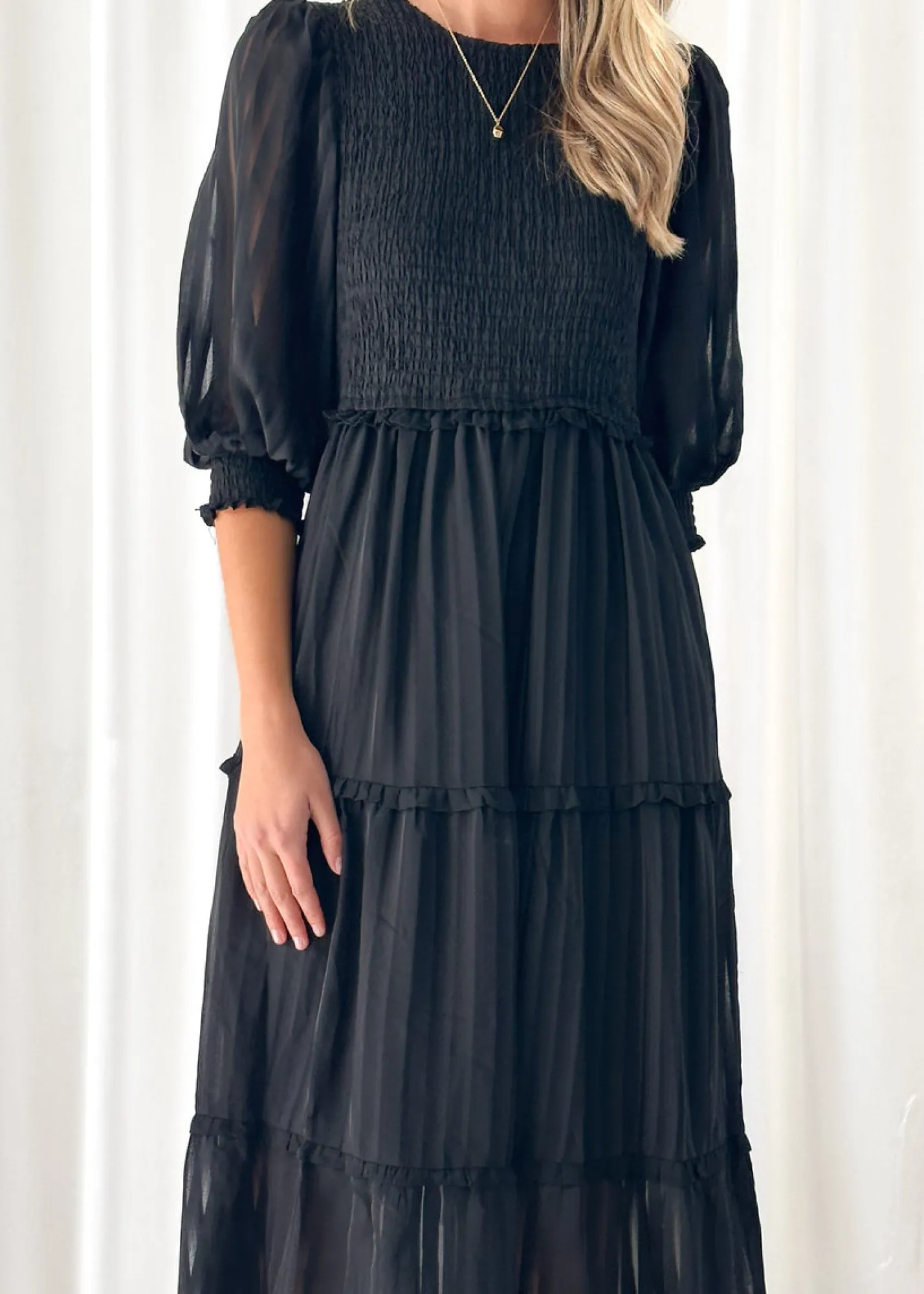 Women Gingham & Heels Midi>Mossy Midi Dress