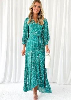 Women Gingham & Heels Midi>Mourin Midi Dress