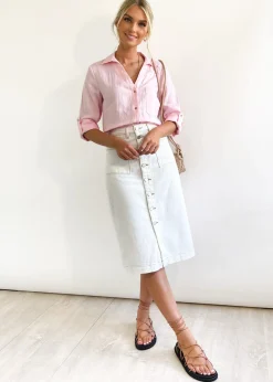 Women Gingham & Heels Shirts><noscript><img width=