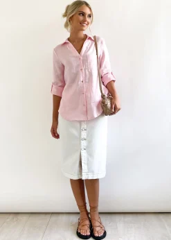 Women Gingham & Heels Shirts><noscript><img width=