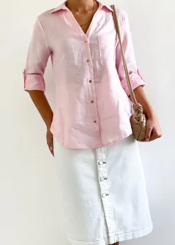 Women Gingham & Heels Shirts><noscript><img width=
