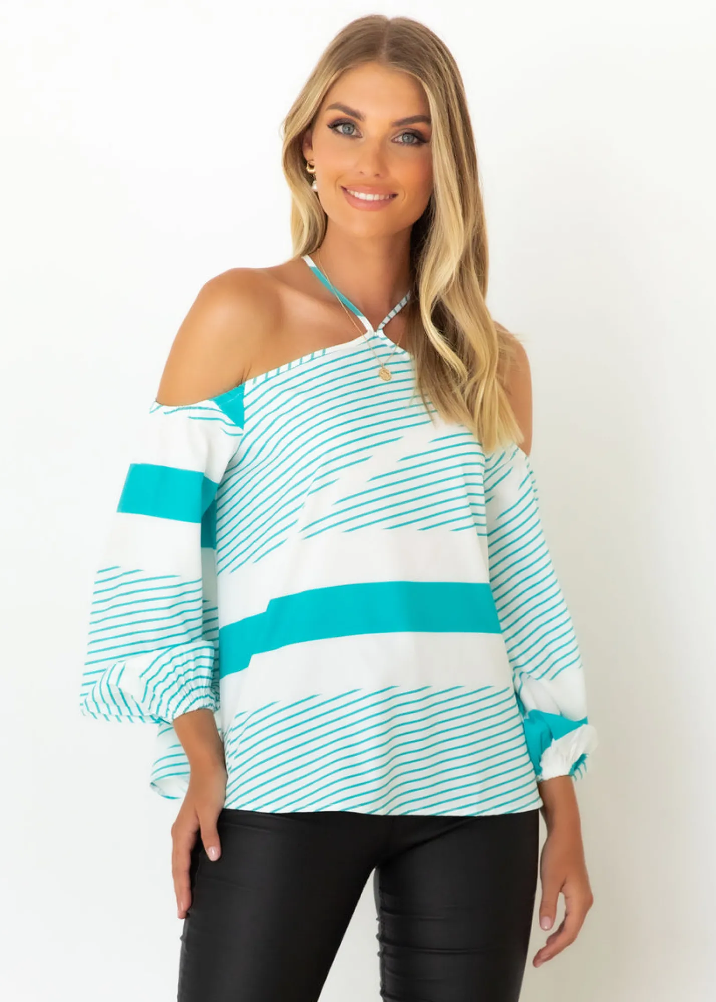 Women Gingham & Heels Blouses>Myers Blouse