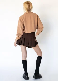 Women Gingham & Heels Crops><noscript><img width=