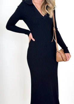 Women Gingham & Heels Knit Dresses>Nathaley Knit Midi Dress