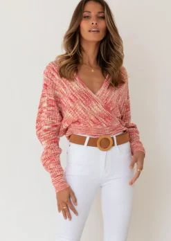 Women Gingham & Heels Knit Tops>Nessina Knit Top