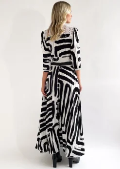 Women Gingham & Heels Maxi><noscript><img width=