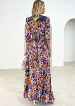 Women Gingham & Heels Maxi><noscript><img width=