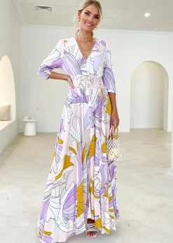 Women Gingham & Heels Maxi><noscript><img width=
