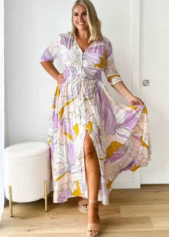 Women Gingham & Heels Maxi><noscript><img width=