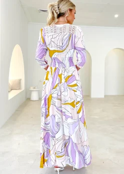 Women Gingham & Heels Maxi><noscript><img width=
