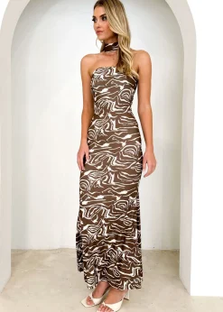 Women Gingham & Heels Maxi><noscript><img width=
