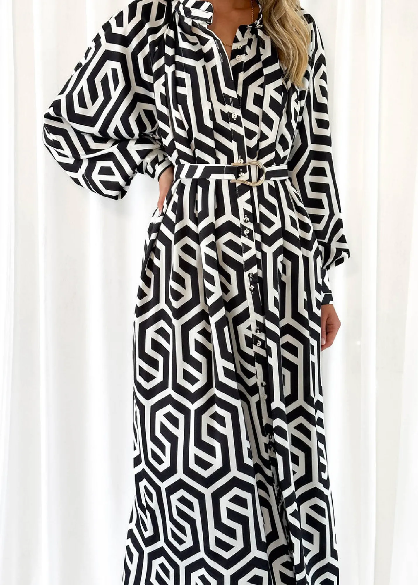 Women Gingham & Heels Midi>Nour Midi Dress