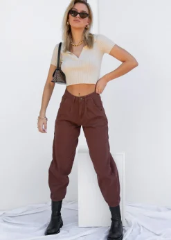 Women Gingham & Heels Jeans><noscript><img width=