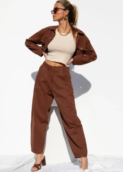 Women Gingham & Heels Jeans><noscript><img width=