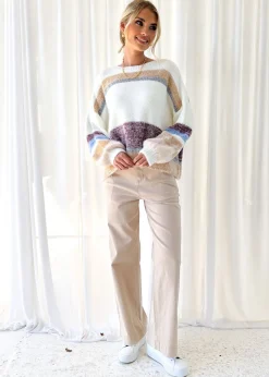 Women Gingham & Heels Sweaters><noscript><img width=