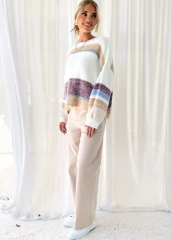 Women Gingham & Heels Sweaters><noscript><img width=
