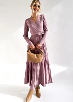 Women Gingham & Heels Knit Dresses>Ottile Knit Midi Dress