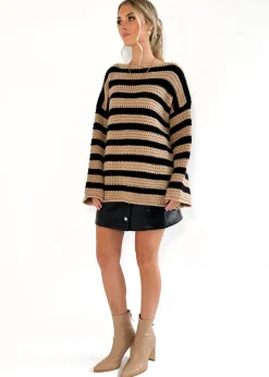 Women Gingham & Heels Sweaters><noscript><img width=