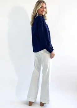 Women Gingham & Heels Blouses><noscript><img width=