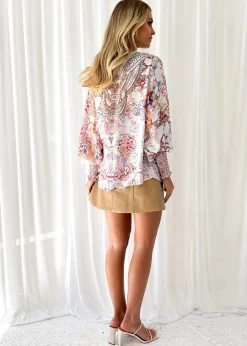 Women Gingham & Heels Blouses><noscript><img width=