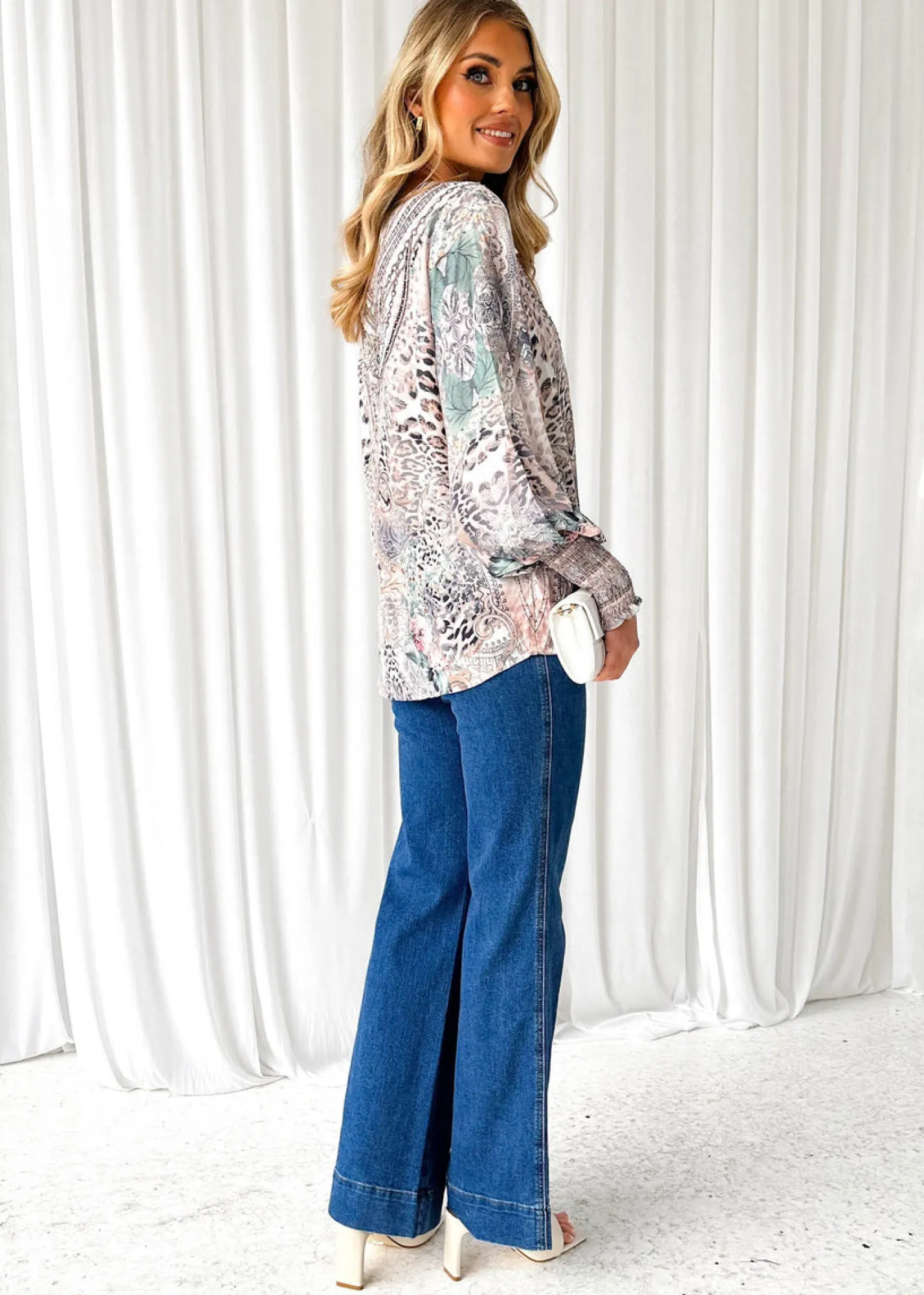 Women Gingham & Heels Blouses>Pammy Blouse