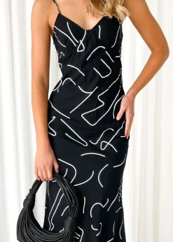 Women Gingham & Heels Midi>Parrel Midi Dress