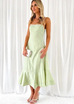 Women Gingham & Heels Midi><noscript><img width=
