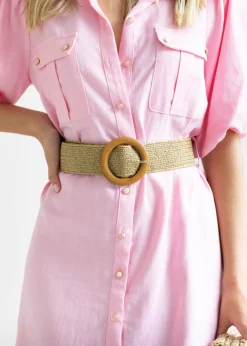 Women Gingham & Heels Belts>Pay Attention Belt