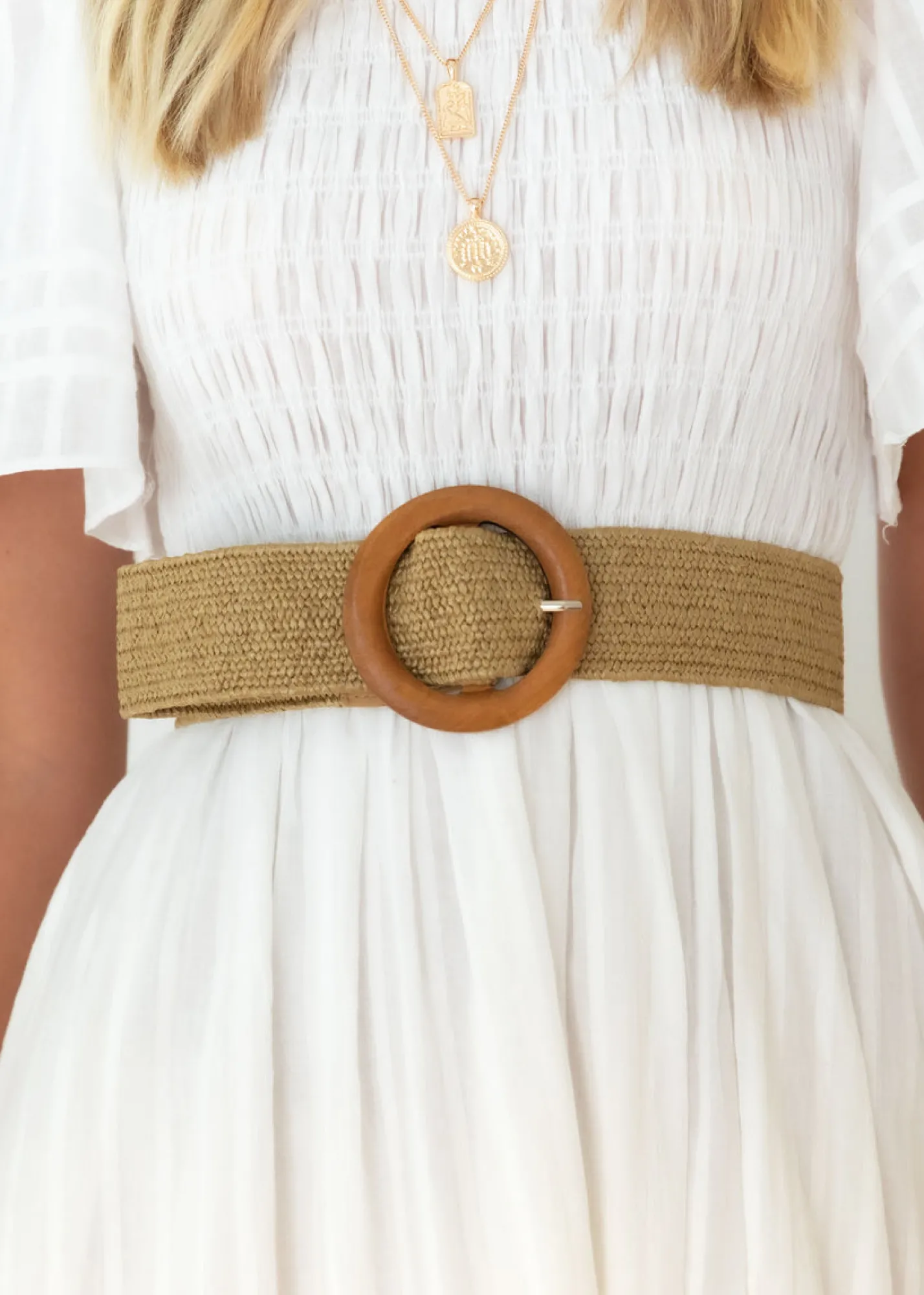 Women Gingham & Heels Belts>Pay Attention Belt
