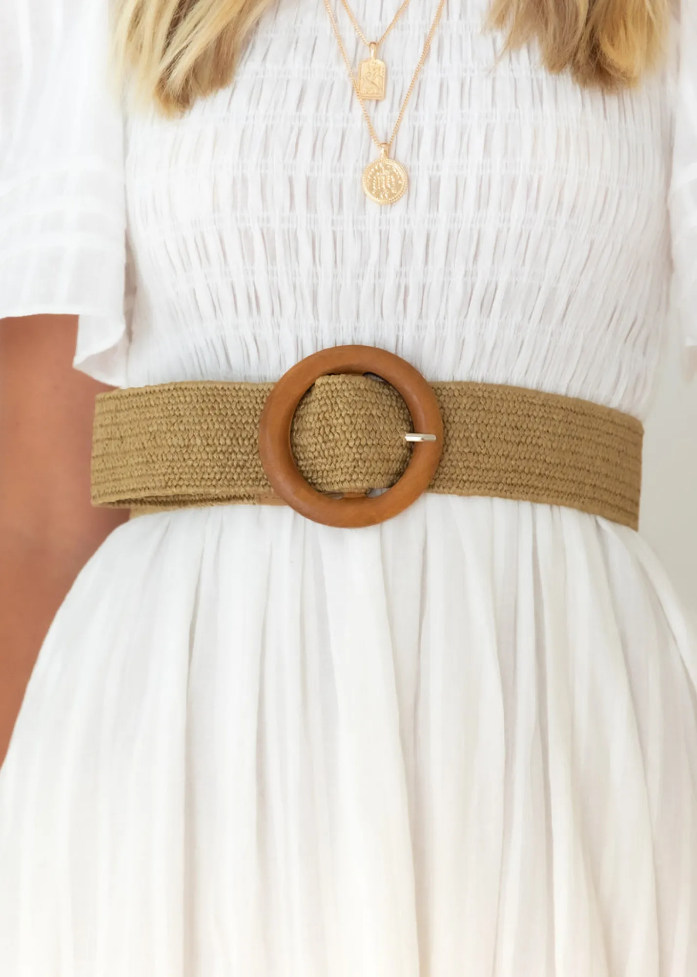 Women Gingham & Heels Belts>Pay Attention Belt