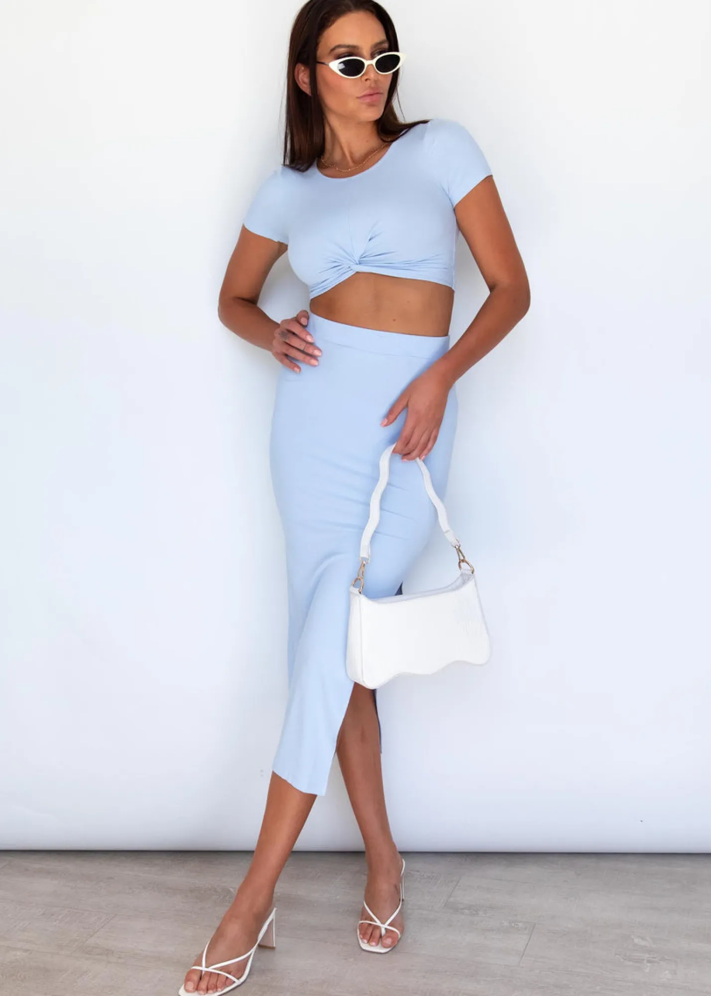 Women Gingham & Heels Crops>Penelope Crop