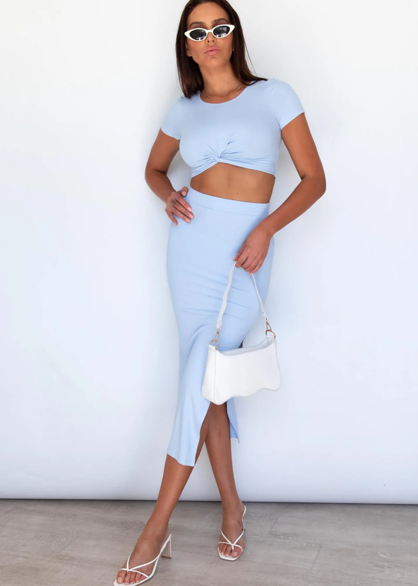 Women Gingham & Heels Crops>Penelope Crop