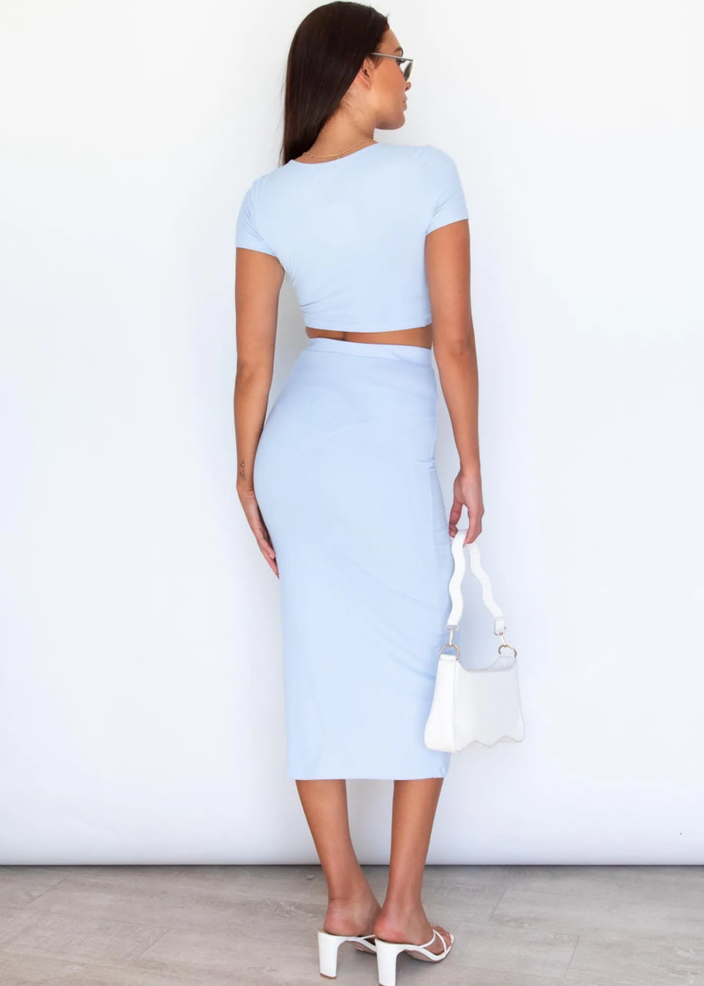 Women Gingham & Heels Crops>Penelope Crop