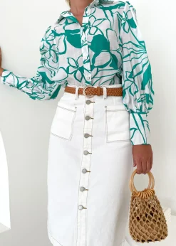 Women Gingham & Heels Shirts><noscript><img width=