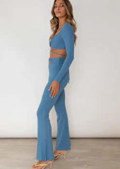 Women Gingham & Heels Knit Bottoms><noscript><img width=