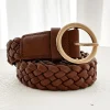 Women Gingham & Heels Belts>Phoebe Braided Belt