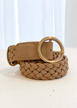 Women Gingham & Heels Belts>Phoebe Braided Belt